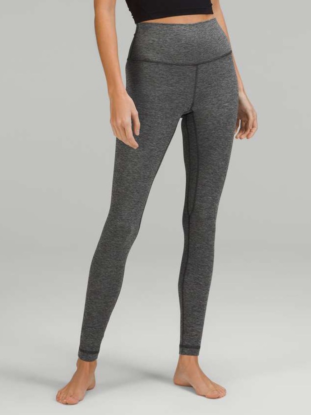 Lululemon heathered grey leggings